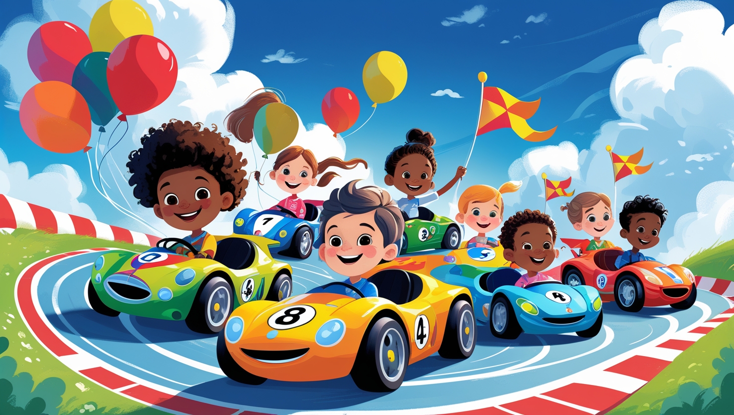 car racing games for kids